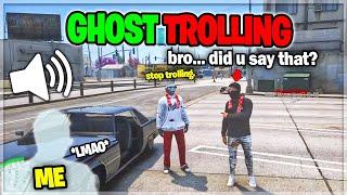 Invisible Ghost Trolling The ENTIRE Server on GTA RP