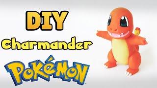 DIY: How to Make  CHARMANDER  - POKÉMON Tutorial - Cold Porcelain / Polymer Clay