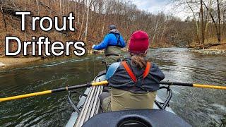 TROUT DRIFTERS | FLY FISHING & Drifting The Little Juniata River (Pennsylvania)