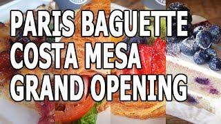 Paris Baguette - Costa Mesa Grand Opening