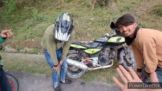 Pulsar 220 Live Crash  || 100km+speed 