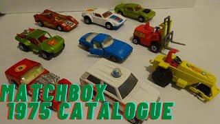 Matchbox Car Collection 1975 Catalogue