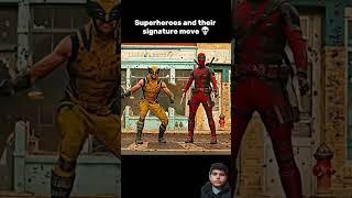 superheroes and the signature #deadpool3 #mcu #marveledits #status #edits #deadpool  #marvel