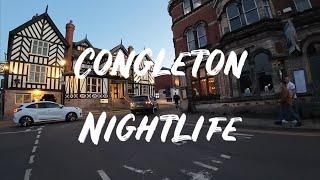 Congleton Nightlife Night Walk (Cheshire England). Best Pubs & Bars Rumba DV8 Little Street Cellar …