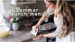 From Scratch Summer Lunch Ideas | Family of 4 What we eat in a week