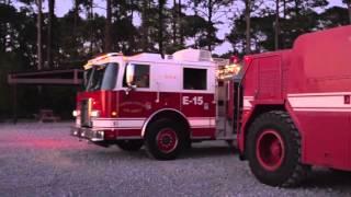 1SOCES Firefighters training at dusk HURLBURT FIELD, FL, US