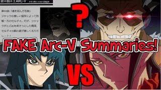 Yu-Gi-Oh Arc-V: Zane VS Shun? Asuka VS Yugo? - Analyzing FAKE SUMMARIES!