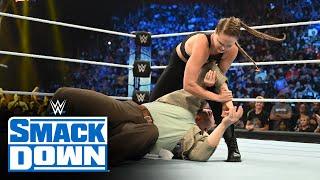 Ronda Rousey attacks WWE Official Adam Pearce: SmackDown, Sept. 2, 2022