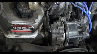 Toyota 22RE Timing Chain Replace Part 1