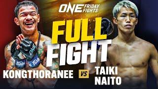 Kongthoranee vs. Taiki Naito | Muay Thai Full Fight