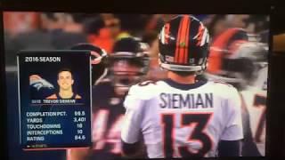 Trevor Siemian and Paxton Lynch 2017 Preseason Debut