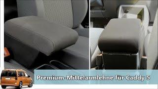 Premium-Mittelarmlehne für VW Caddy 5 - Armrest for VW Caddy 5 - Accoudoir VW Caddy 5 Volkswagen