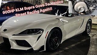 900HP Toyota Supra 7275 Precision Goes Street Racing In Mexico!