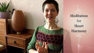 Heart Harmony Meditation (20 minutes version) - Guided Meditation with Arial