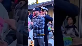 A small surprise brought great happiness ️ #respect #military #usa #army #surprise