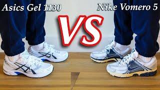 How Comfortable Are They? Ranking Asics Gel 1130 VS Nike Vomero 5 Sneakers