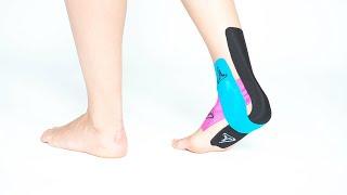 TRUETAPE®: Heel - Kinesiology Tape Instruction