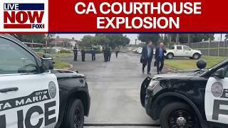 CA Court Explosion: Man 'intentionally set' explosive on day of arraignment | LiveNOW from FOX