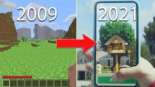 Evolution of Minecraft Games (2009-2021)