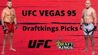 UFC Vegas 95 Draftkings Picks