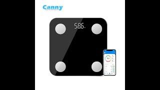 Canny xiaomi style smart LED weight scale CF370BT