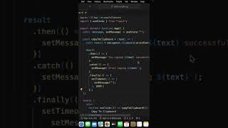 Copy in Reactjs #javascript #tutorials #code #react #coding #node