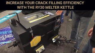 Increase Your Crack Filling Efficiency With The RY30 Melter Kettle