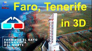 Faro, Buenavista del Norte, Tenerife in red-blue anaglyph 3D video "by angel's eyes - iXYt"