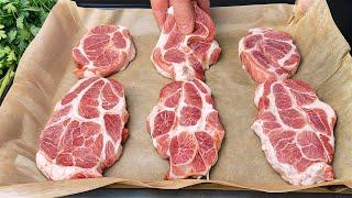 Das beste Festtagsgericht! Trick, das die Welt erobert hat️Fleisch im Ofen am besten zubereitet