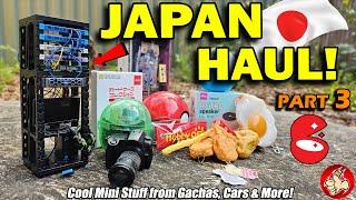 SMOOREZ JAPAN HAUL Part 3 - Awesome Mini Items from Gacha Machines & Other Collectables!