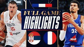 FRANCE vs SERBIA | FULL GAME HIGHLIGHTS | July 12, 2024