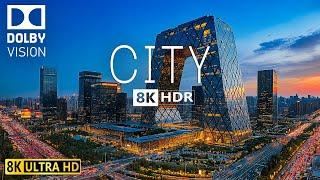 MOST BEAUTIFUL CITIES 8K HDR in the World AI - Inspiring Cinematic Music