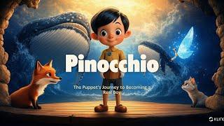 Pinocchio: The Puppet’s Journey to Becoming a Real Boy!" #pinocchio  #fairytales