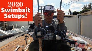 Oliver Ngy's 2020 Swimbait Rods and Reel Setups - Tackle Breakdown