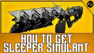 Destiny Taken King: How to Get Sleeper Simulant (Exotic Fusion Rifle Quest WALKTHROUGH Part 1)