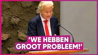 Wilders dreigt met opblazen kabinet