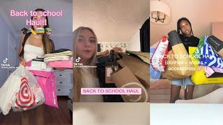 Back to school haul - TikTok compilation