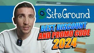 Best Siteground Discount & Promo Code 2024 -Siteground Coupon Code