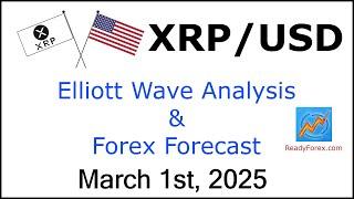 XRP USD Elliott Wave Analysis | Ripple Forecast | March 1, 2025 | XRPUSD Analysis Today