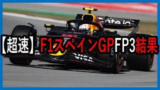 爆速！！！F1スペインGP、FP3結果速報を角田くん中心でお届けします【ゆっくり解説】【ゆっくりF1研究所】
