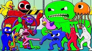 ALL SERIES GARTEN OF BAN BAN VS RAINBOW FRIENDS! Cartoon Animation