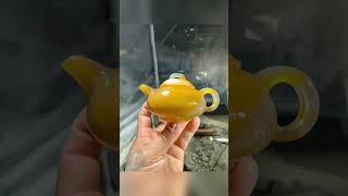 今天来做一个小酒壶#玉石加工 #玉石珠宝 #玉石茶壶
