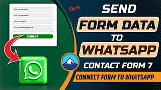 How to send contact form data to whatsapp in WordPress | Connect WordPress Contact Form to WhatsApp