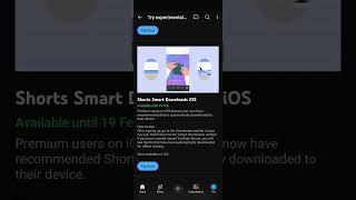 New Experimental features on YouTube premium #shorts #youtube #pixel #android #ios #ytcreate