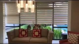 Modern Duplex Motorized Roller Blinds Blinds Abu Dhabi and Interiors Abu Dhabi