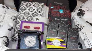 Maniology Halloween Limited Edition Box Of Night 2024 Unboxing