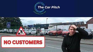 CAR PITCH COLLAPSE - CUSTOMERS NOWHERE TO BE SEEN !