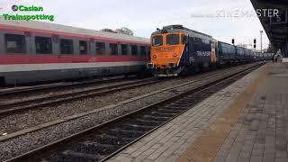 Sosirea unui marfar Train Hungary în gara din Târgu-Mureș 02.02.2019  descriere: