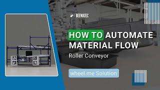 Automated material flow: Roller Conveyor