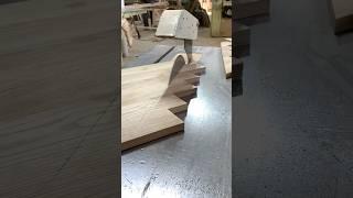 Formatting of parts for corner buffet #diy